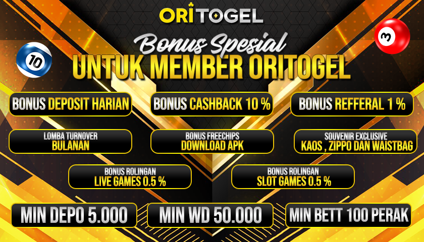 Spesial Bonus Bonus ORITOGEL